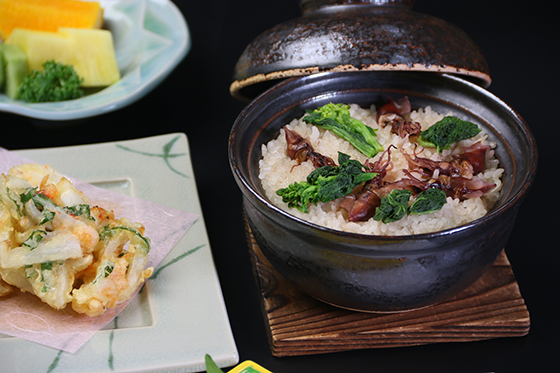 旬の釜飯御膳