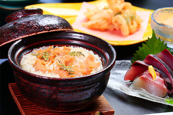 旬の釜飯御膳