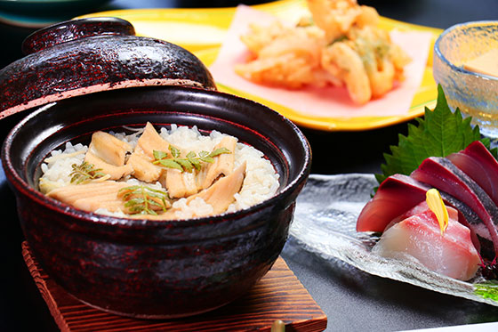 旬の釜飯御膳