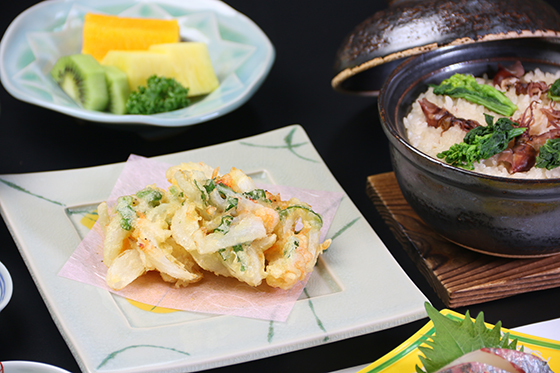 旬の釜飯御膳