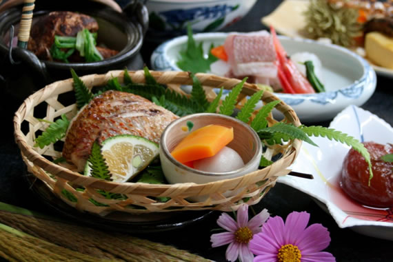 季節の会席料理