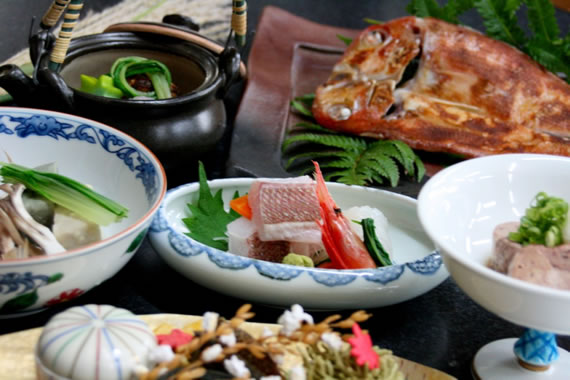 季節の会席料理
