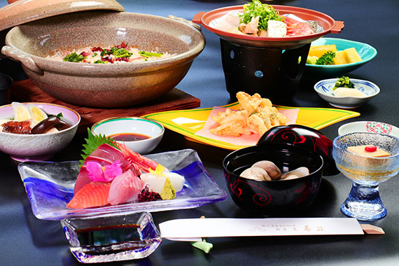 季節の会席料理