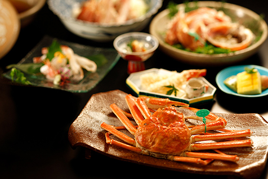 学び　間人ガニフルコース